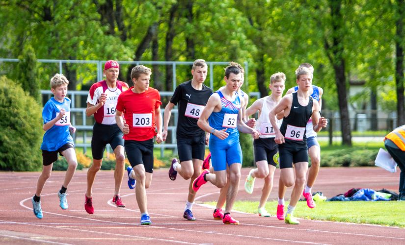 33. reizi aizvadīts Jēkabpils novada atklātais čempionāts vieglatlētikā