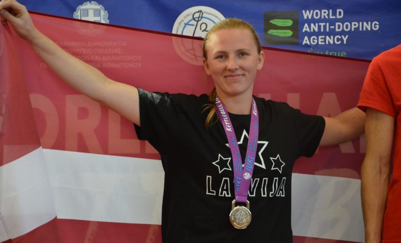 Jāņa Āboliņa sporta kluba svarcēlājiem izcili panākumi Grieķijā