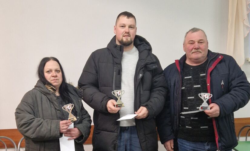Novada zolītes čempionāta 3. posma rezultāti