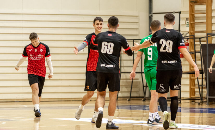 Aizvadīta 2. kārta Jēkabpils novada atklātajā telpu futbola čempionātā