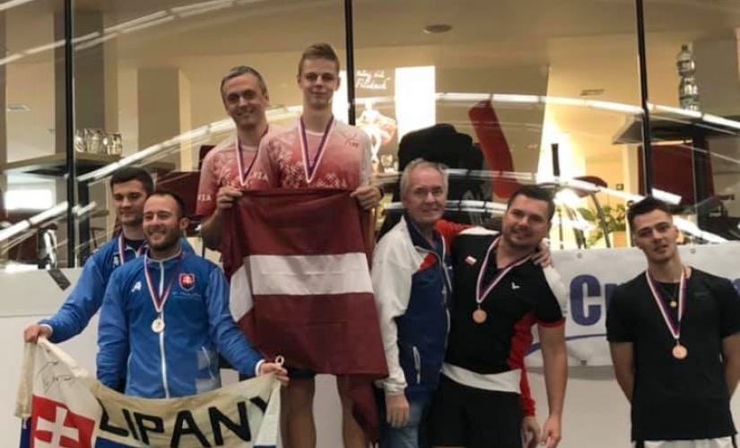 Jēkabpils krosmintonistiem lieliski panākumi Čehijā