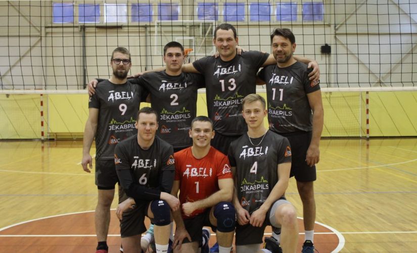 Jēkabpils volejbolisti turpina cīņas Sābru volejbola līgā
