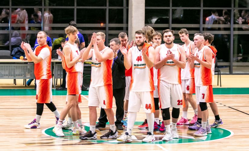 “Jēkabpils SC/Sedumi” izcīna septīto uzvaru Reģionālajā basketbola līgā
