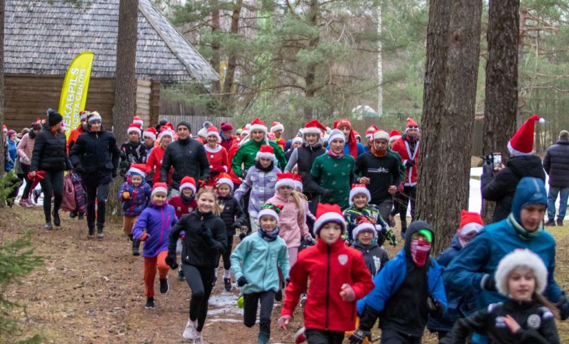 29. decembrī Jēkabpils Mežaparkā - Vecgada jampadracis ar skrējienu un ziemas peldi