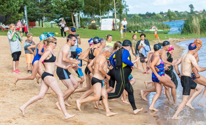 Sporta entuziasti aicināti piedalīties Tautas triatlonā Jēkabpils Mežaparkā