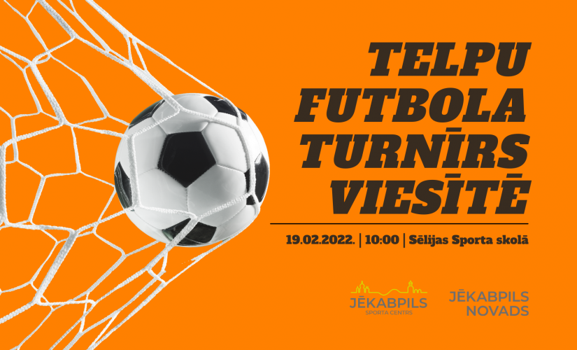 19. februārī Viesītē notiks telpu futbola turnīrs
