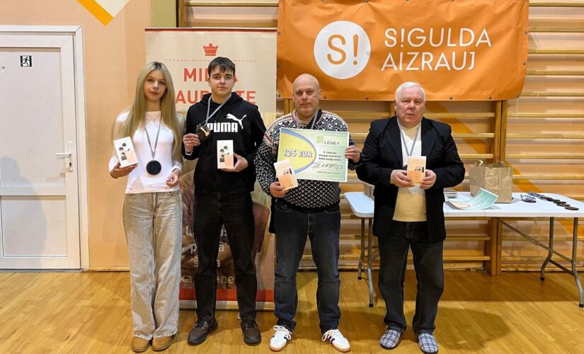 Jēkabpils šahisti izcīna 2. vietu Latvijas novadu čempionātā šahā