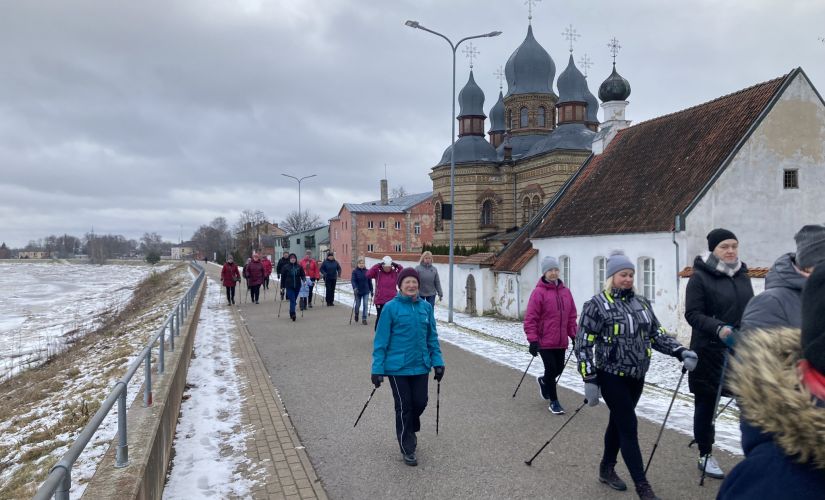 Februārī turpināsies atvērtie treniņi nūjošanā