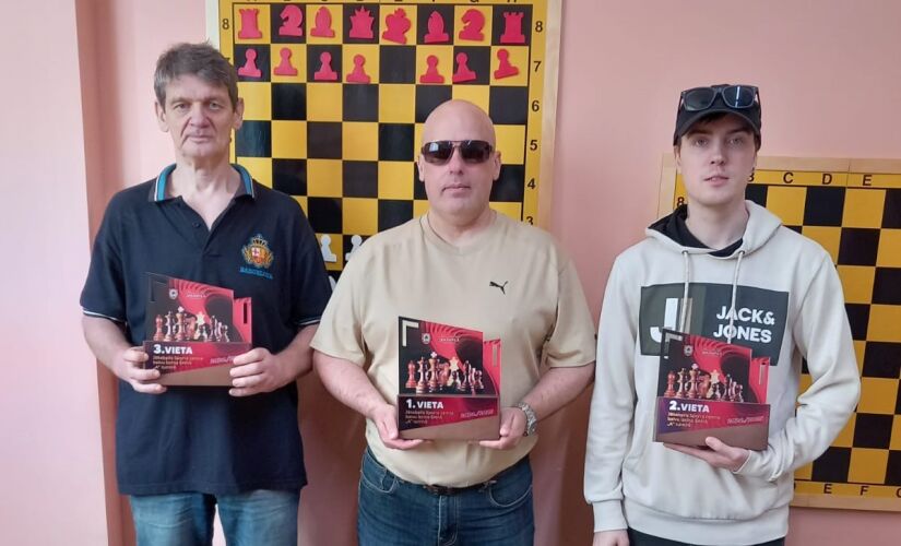 Noslēdzies Jēkabpils šaha turnīrs – triumfē Jankovskis un Janbergs