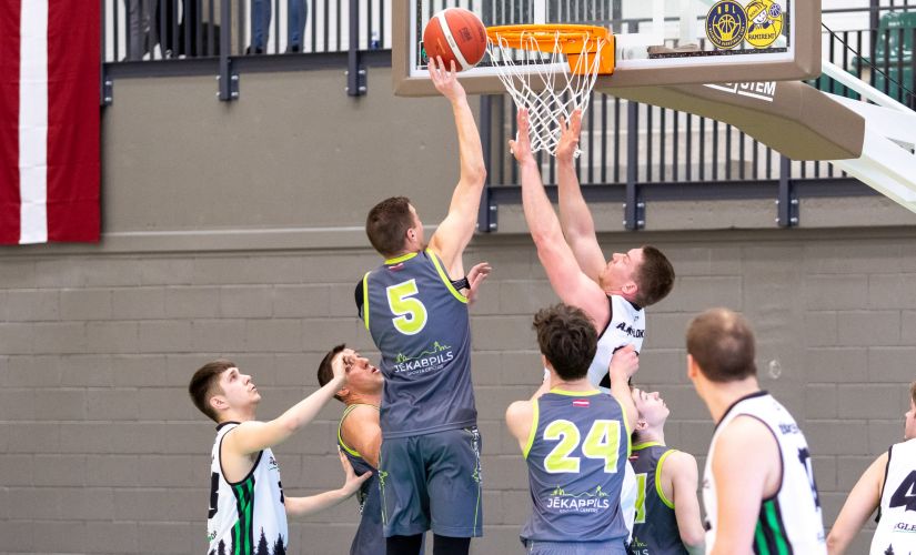 Šonedēļ notiks Jēkabpils novada čempionāta basketbolā izslēgšanas spēles