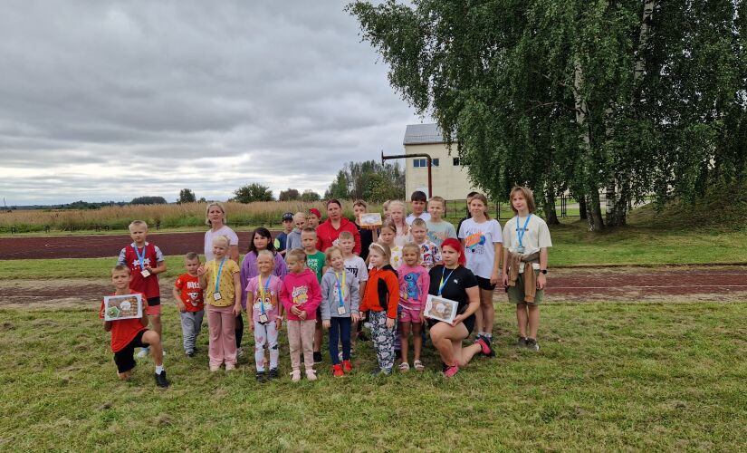 Aktīva atpūta un sacensību gars sporta dienā Mežārē 2025