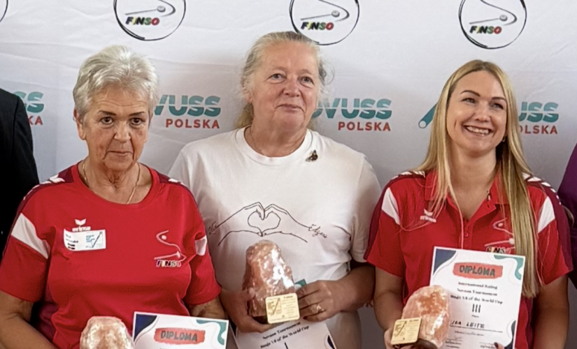 Rita Lamba Polijā pārliecinoši uzvar Pasaules kausa posmā novusā