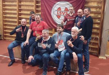 Jēkabpils seniori izcīna bronzu LSVS sporta spēlēs volejbolā